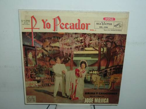 Jose Mojica Libertad Lamarque Yo Pecador Vol 1 Vinilo Arg