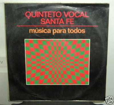 Quinteto Vocal Santa Fe Musica Para Todos Vinilo Arg Pro