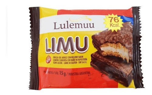 Imagen 2 de 6 de Lulemuu Oblea Arroz Limu (promo X10un) Barata La Golosineria