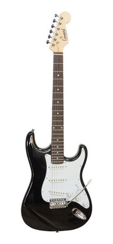 Guitarra Electrica Stratocaster 3 Mic Single Leonard Negro