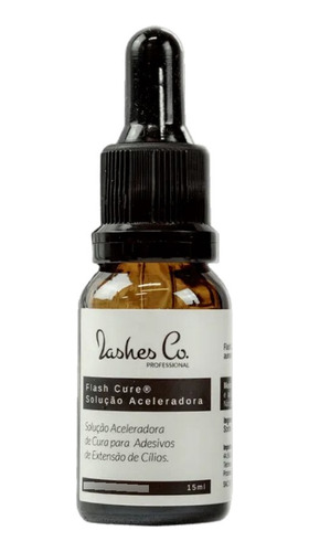 Flash Cure Acelerador Secagem Extensão Cilios 15ml Original