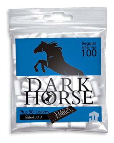 Dark Horse Filtro Regular 100+papelillo Black/ambienteyaroma