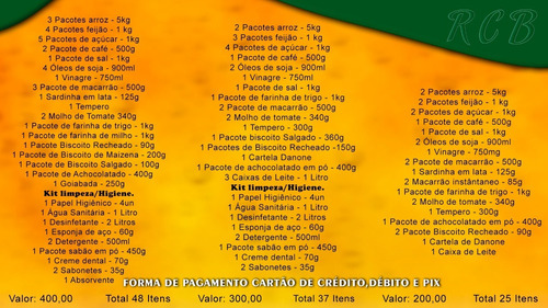 Imagem 2 de 2 de Cestas Básicas