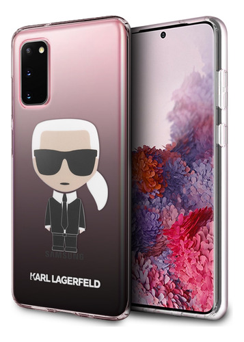 Funda Case Kalr Tpu Degradado Negro S20