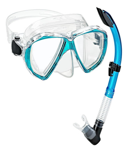 Máscara De Snorkel De Silicona Veolicty De Diseño Italiano L