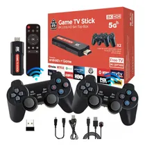 Comprar Streaming Tv Stick 8k Game Android Juegos 2 Controles + Rca