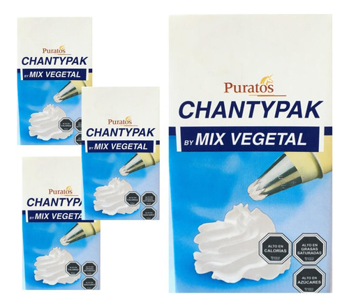 Crema Chantypak Puratos 4 Litros Pack
