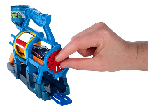 Hot Wheels Juego De Lavado De Coche Turbo Jet