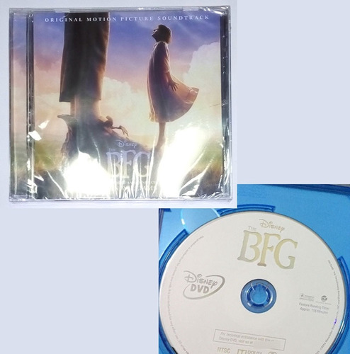 Buen Amigo Gigante (bfg) Cd Soundtrack +dvd Disney- Cinefans