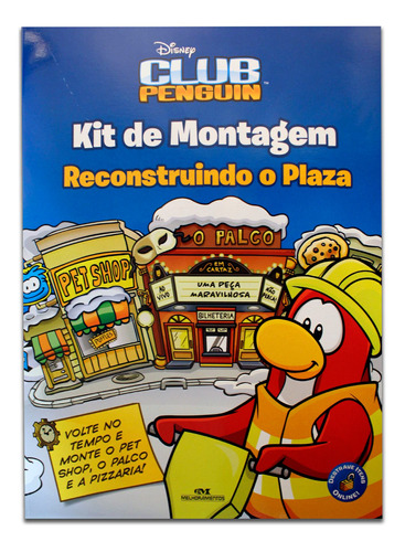 Club Penguin: Kit De Montagem - Reconstruindo O Plaza