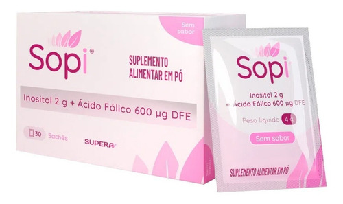 Sopi Com 30 Sachês + 6 Sachês Grátis