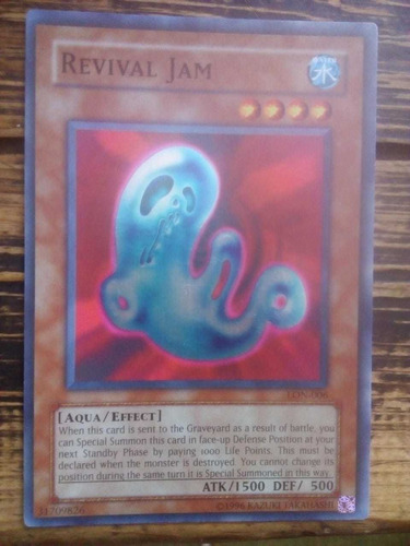 Carta Yugioh Original Usada Revival Jam.