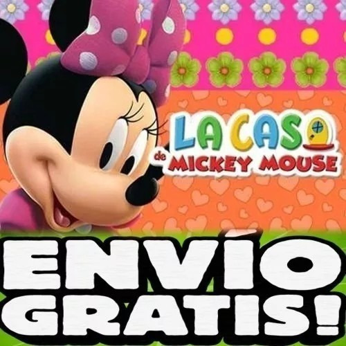 Kit Imprimible Minnie Rosa De La Casa De Mickey Mouse