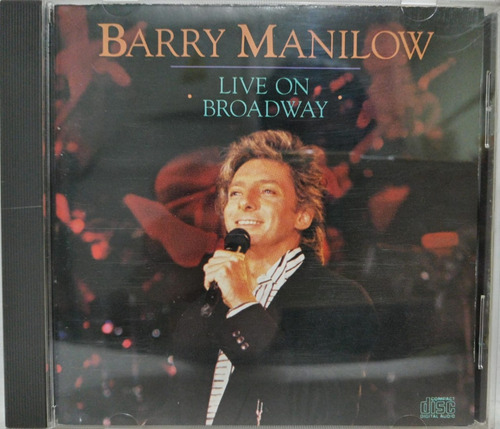 Barry Manilow  Live On Broadway Cd Usa 1990