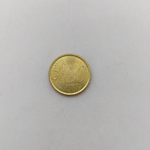 Antiga Moeda De 50 Centavos Euro Ano 2000 Espanha - 16457n (Usado)
