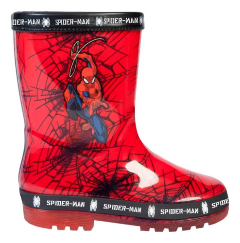 Spiderman - Niño Bota De Lluvia Spider Man