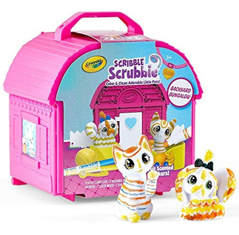 Crayola Scribble Scrubbie Pets, Backyard Playset, Juguetes P