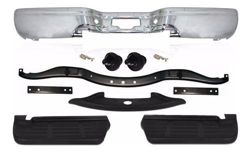 Kit Para-choque Traseiro F-250  Completo  7 Peças  1999 / 20