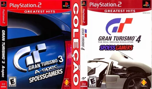 Gran Turismo 3 E 4 Ps2 ( Carros ) Coleção (2 Dvds) Patch