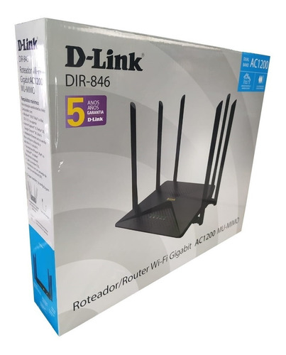 Dlink Dir-846 Router Inalambrico Dual Band Ac1200 Gigabit