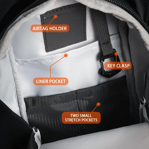 Bolsa De Gimnasio Magnética Saboos, Bandolera Para Gimnasio,