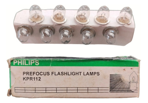 Bombillo Para Linterna De Kripton 6v Liso Philips 