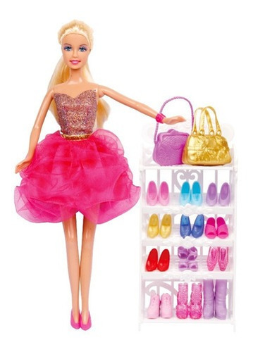 Imagen 1 de 7 de Muñeca Paloma Colección De Zapatos El Mundo De Paloma
