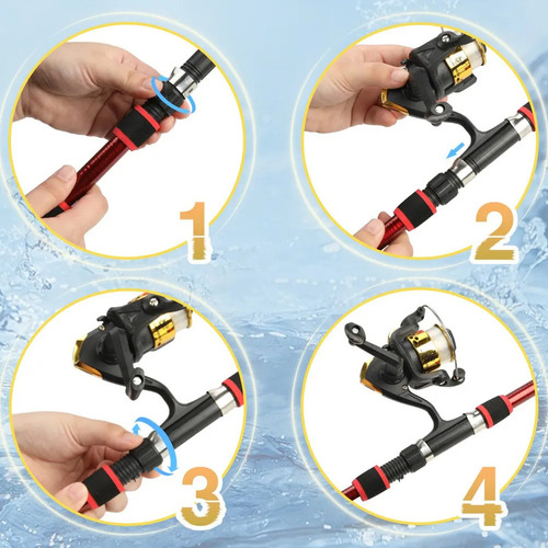 Kit De Pesca: Accesorios Para Caña De Pescar Y Cuerda De Car