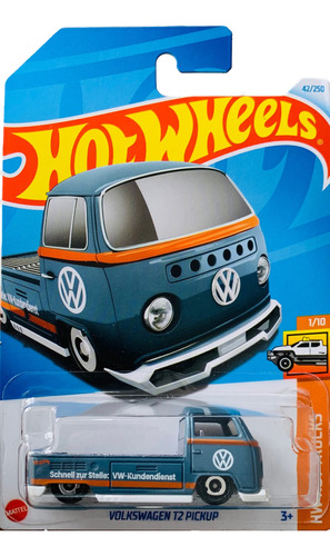 Hot Wheels Volkswagen T2 Pickup Truck Modelo A Elegir