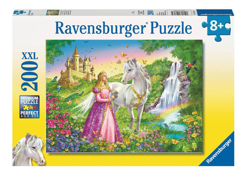 Puzzle 200 Xxl Princesa Con Caballo Ravensburger