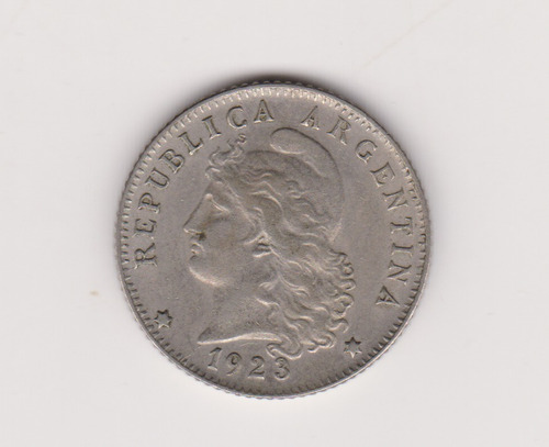 Moneda Argentina 20 Ctvs 1923 Janson 73 Excelente