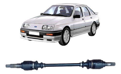 Semieje Ford Sierra 1.6 2.3 Izquierdo Reparado Cavallino