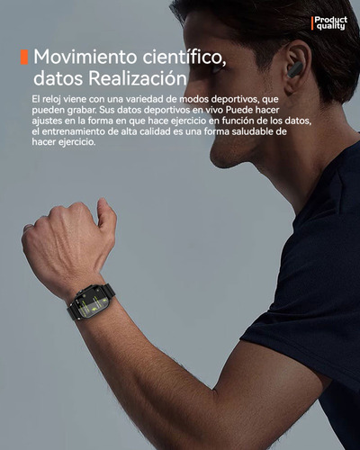 Ssb Reloj Inteligente Con Auricular Smartwatch Contestar