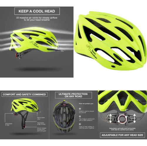 Casco De Bicicleta Cómodo Y Transpirable Para Ciclismo