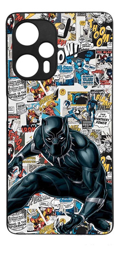 Funda Protector Para Poco F5 Black Panther