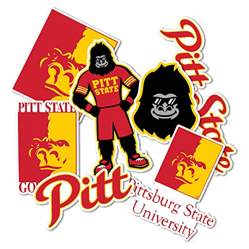 Pegatina De Universidad De Pittsburg State Gorillas Gus...