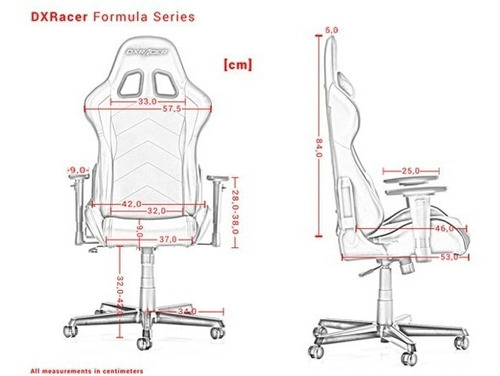 Silla Gamer Dxracer Formula Series Sillon Dx-racer Gaming Color Blanco