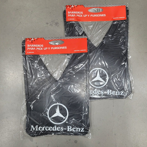 Barreros Baberos Flexibles Mercedes Benz Kit 4 Piezas Svx