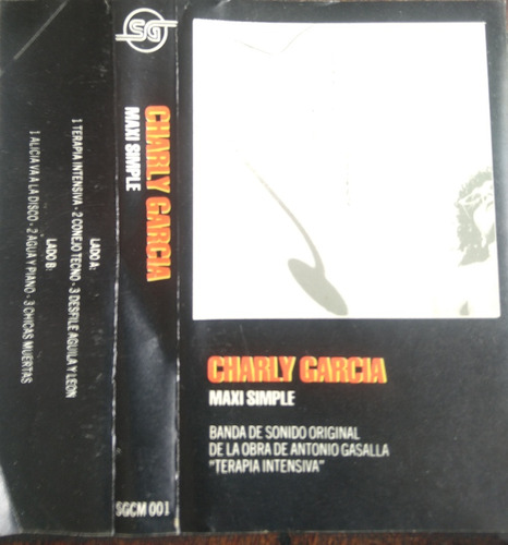 Charly García Maxi Simple Cassette 