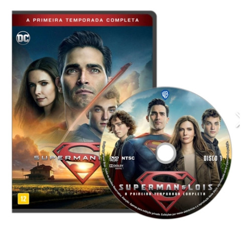 Dvd Série Superman E Lois _ Temporadas 1_2_3_4 Completas