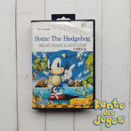 Usado: Jogo Sonic the Hedgehog - Master System em Promoção na