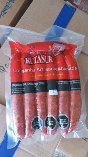 Longaniza Ahumada Al Vacío Excelente Calidad 