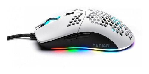 Imagen 4 de 4 de Mouse de juego YeYian Links Series 3000 blanco