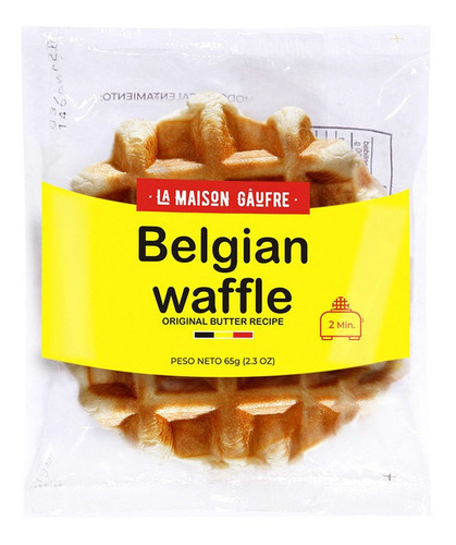 Waffles Belgas Originales  La Maison Gaufre 65g