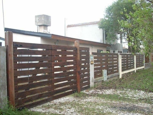 Portones De Madera Varios Modelos Y Todas Las Medidas