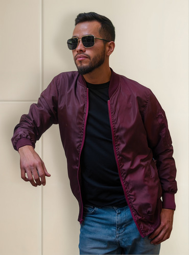 Chamarra Tipo Bomber