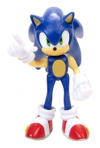 Muñeco Sonic The Hedgehod Figura De 7 Cm Jackks M4e Blister