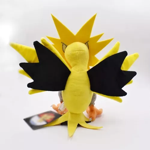Pelucia Zapdos De Galar Boneco Pokemon Sg Articuno Moltres
