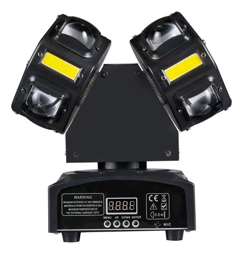 Luz De Haz De Cabeza Móvil, 12x10w Rgbw Led Luz De Cabeza