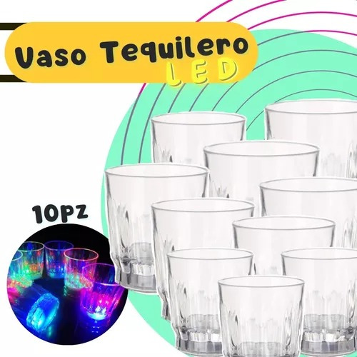 Vasos 10 Shots Tequilero Despedida Soltera Party Caballito